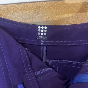 Title Nine Purple Capris